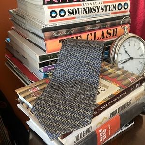 Brooks Brothers all silk blue tie